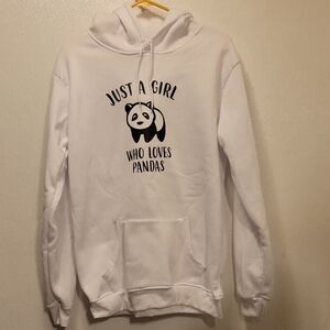 Just A Girl Who Loves Pandas Hoodie